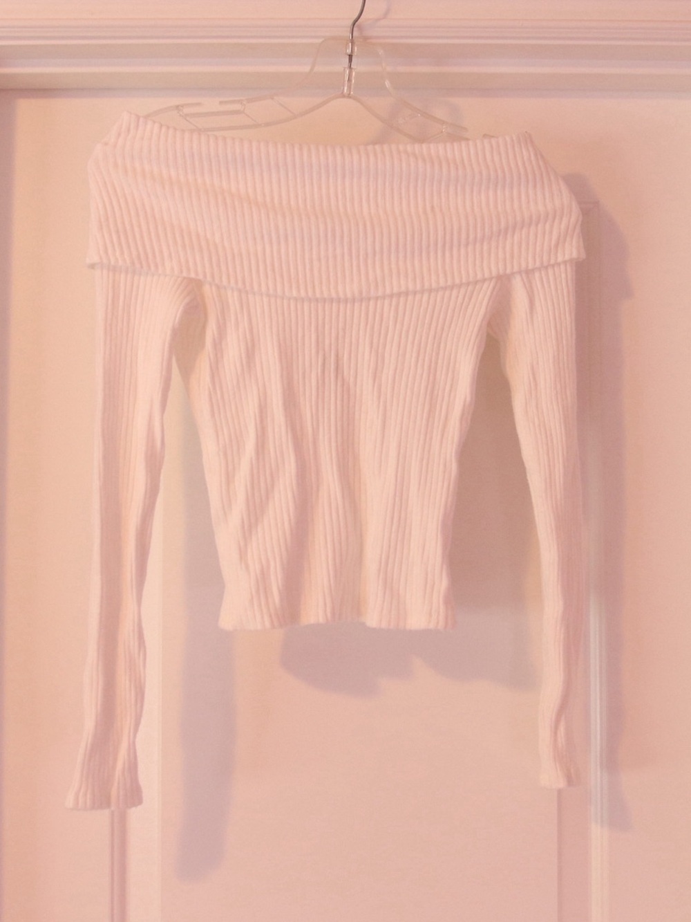 Off-Shoulder White Top